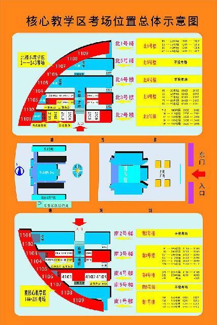 考研考场布置座位安排